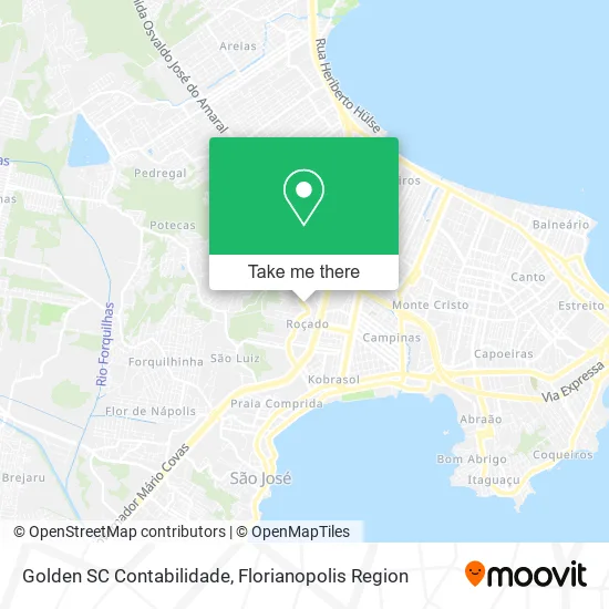 Golden SC Contabilidade map