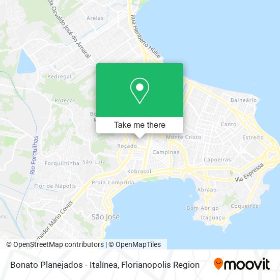 Bonato Planejados - Italínea map