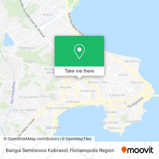 Barigui Seminovos Kobrasol map