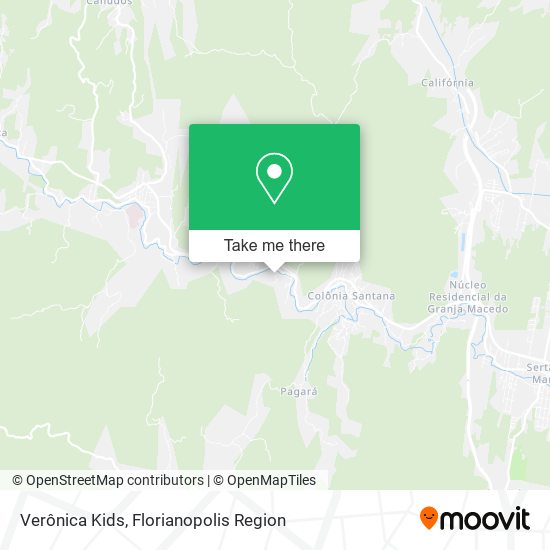 Verônica Kids map