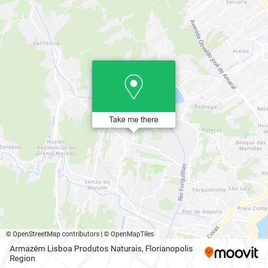 Armazém Lisboa Produtos Naturais map
