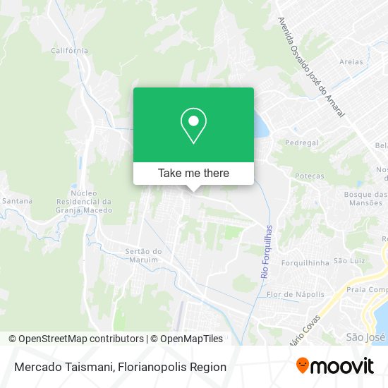 Mercado Taismani map