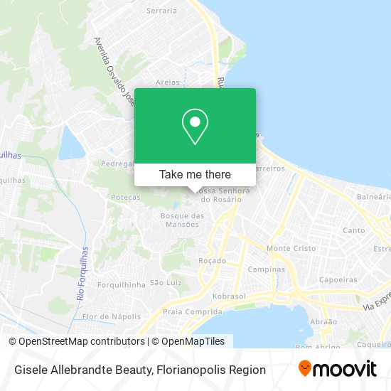 Gisele Allebrandte Beauty map