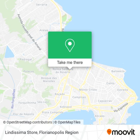 Lindissima Store map