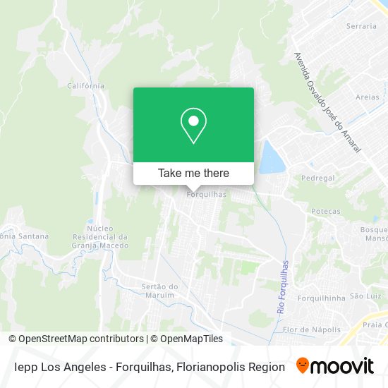 Iepp Los Angeles - Forquilhas map