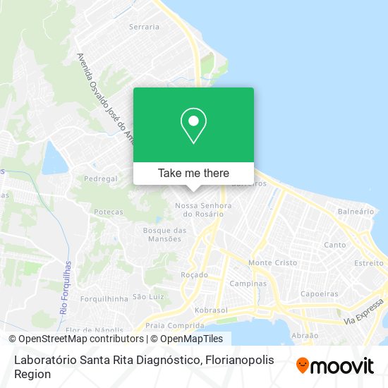 Laboratório Santa Rita Diagnóstico map