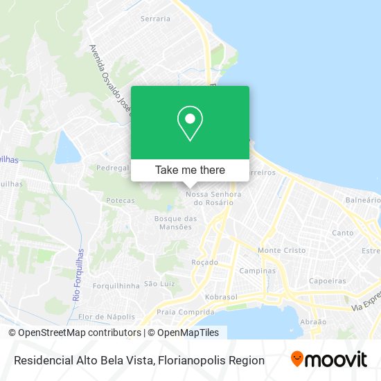 Residencial Alto Bela Vista map