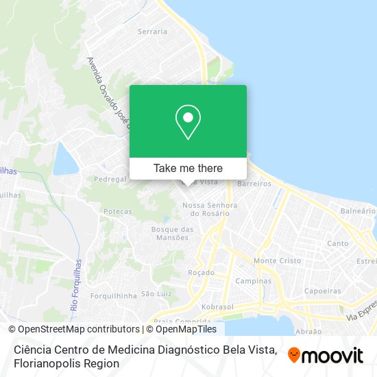 Ciência Centro de Medicina Diagnóstico Bela Vista map