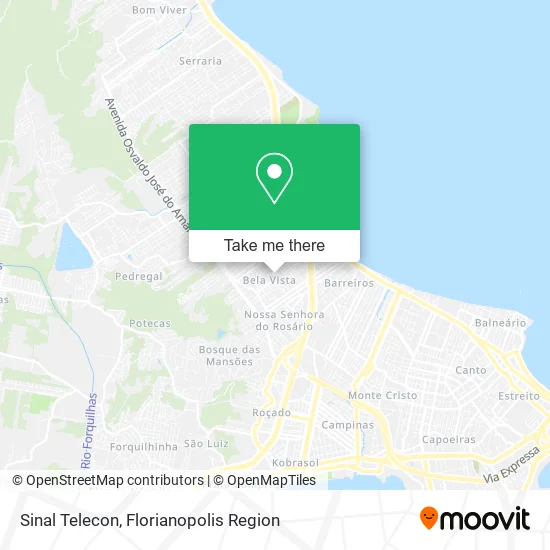 Sinal Telecon map