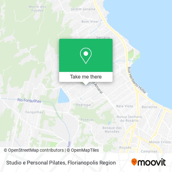 Studio e Personal Pilates map