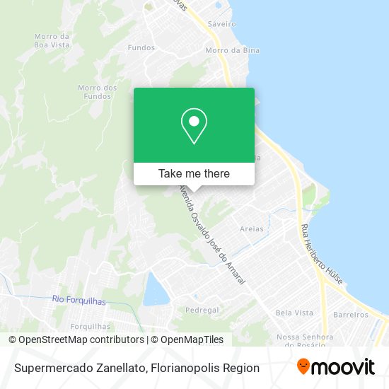 Supermercado Zanellato map