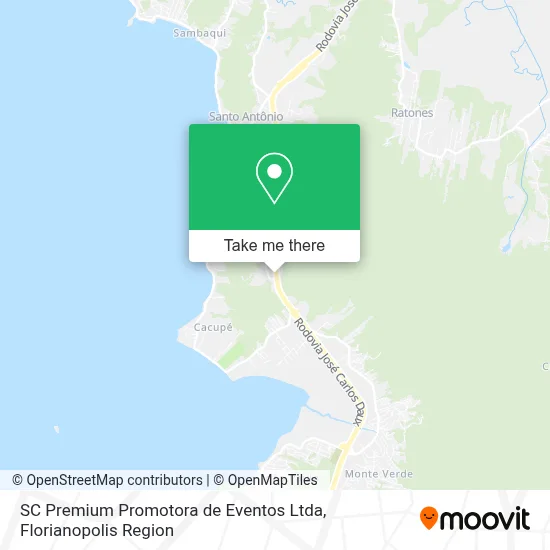 SC Premium Promotora de Eventos Ltda map