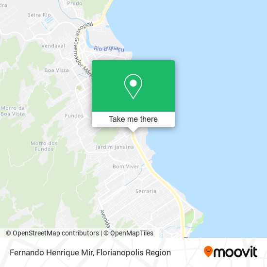 Fernando Henrique Mir map
