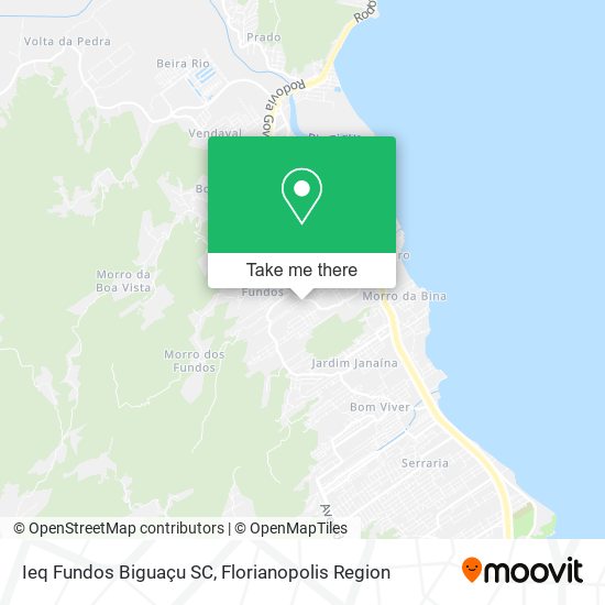 Ieq Fundos Biguaçu SC map