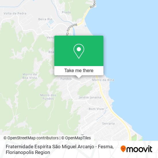 Fraternidade Espírita São Miguel Arcanjo - Fesma map