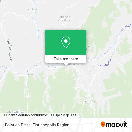 Point da Pizza map