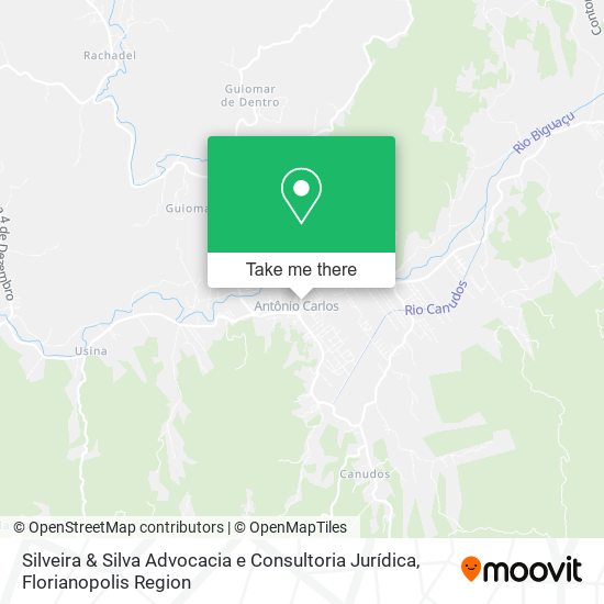 Mapa Silveira & Silva Advocacia e Consultoria Jurídica