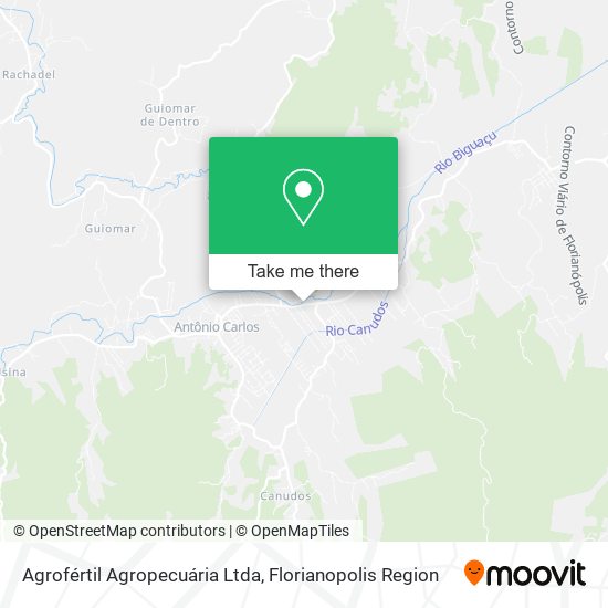 Agrofértil Agropecuária Ltda map