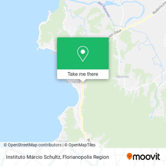 Instituto Márcio Schultz map