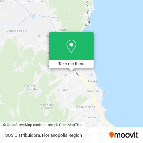 SOS Distribuidora map
