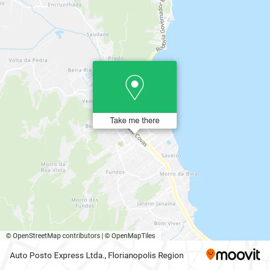 Auto Posto Express Ltda. map