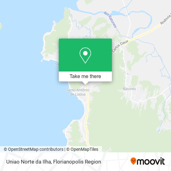 Uniao Norte da Ilha map