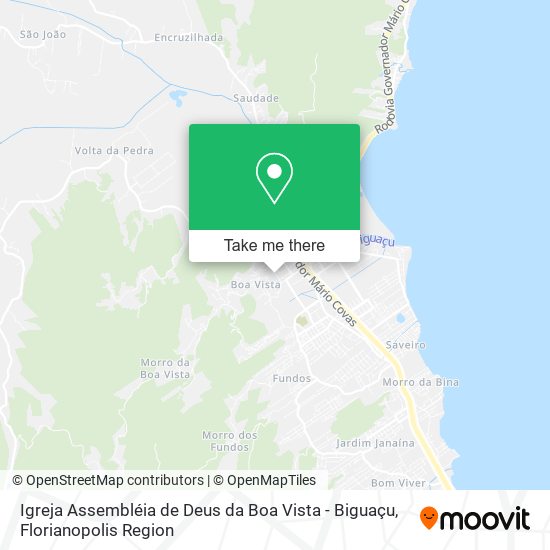 Igreja Assembléia de Deus da Boa Vista - Biguaçu map