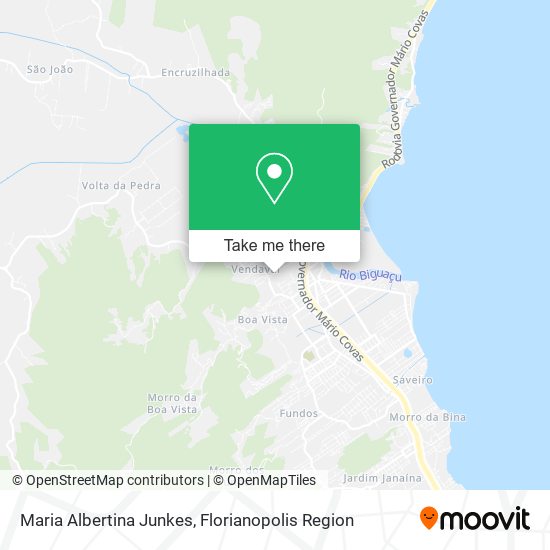 Maria Albertina Junkes map
