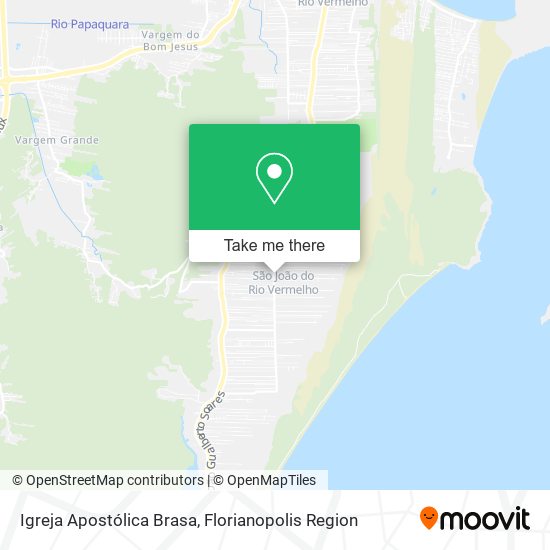 Igreja Apostólica Brasa map