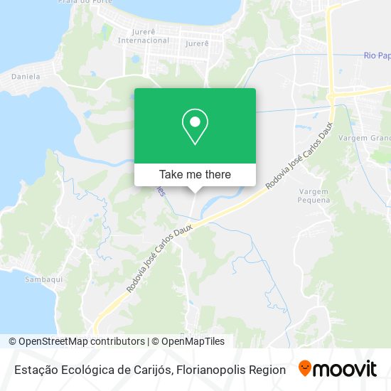 Estação Ecológica de Carijós map