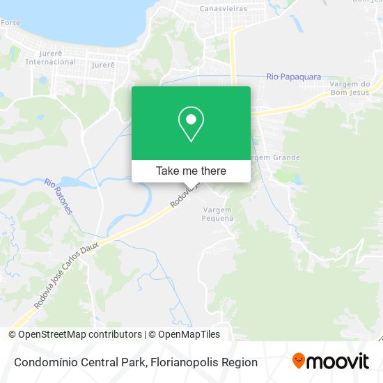 Condomínio Central Park map