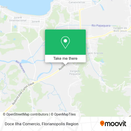Doce Ilha Comercio map