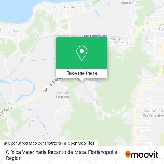 Clínica Veterinária Recanto da Mata map