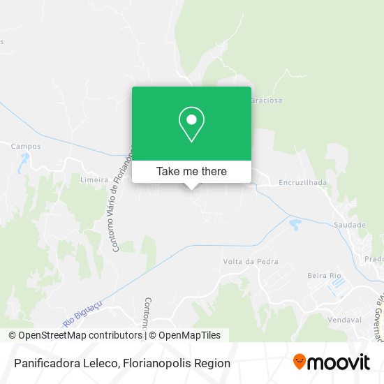 Panificadora Leleco map
