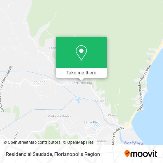 Residencial Saudade map