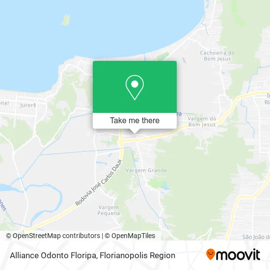 Alliance Odonto Floripa map