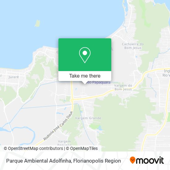 Parque Ambiental Adolfinha map