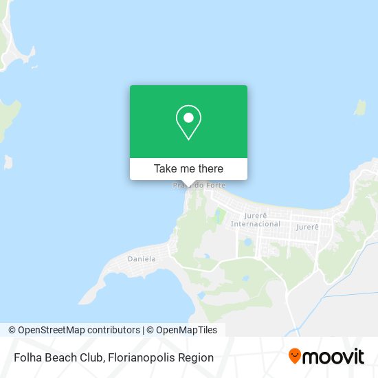 Folha Beach Club map