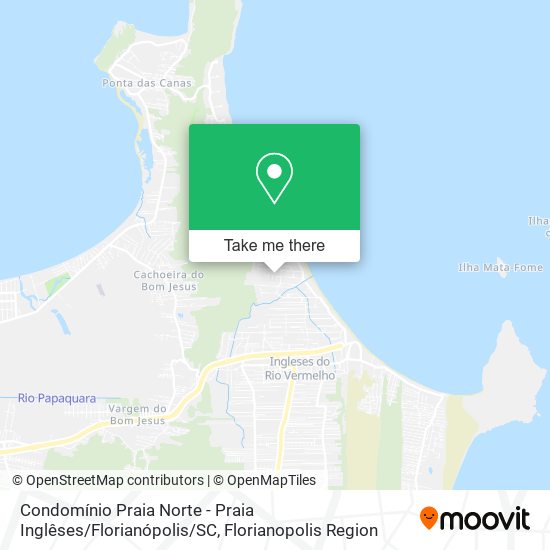 Condomínio Praia Norte - Praia Inglêses / Florianópolis / SC map