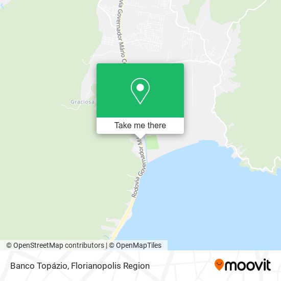 Banco Topázio map