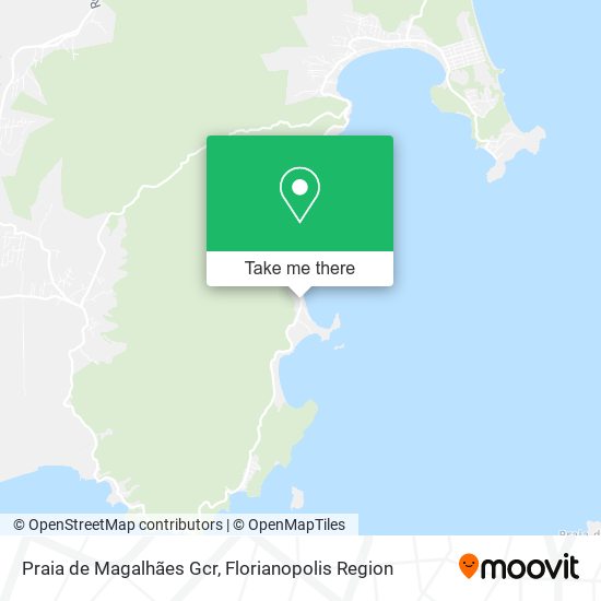 Praia de Magalhães Gcr map