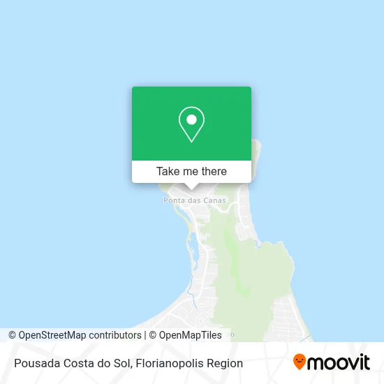 Pousada Costa do Sol map