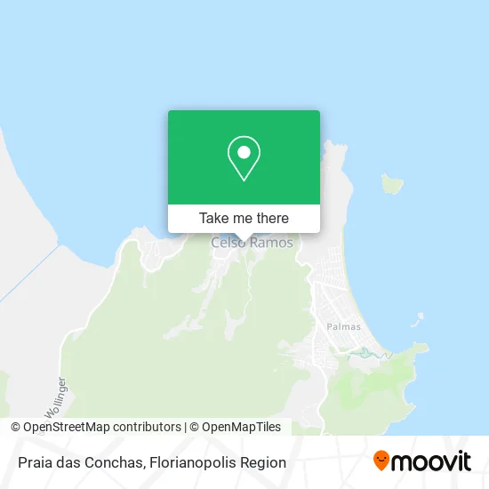 Praia das Conchas map