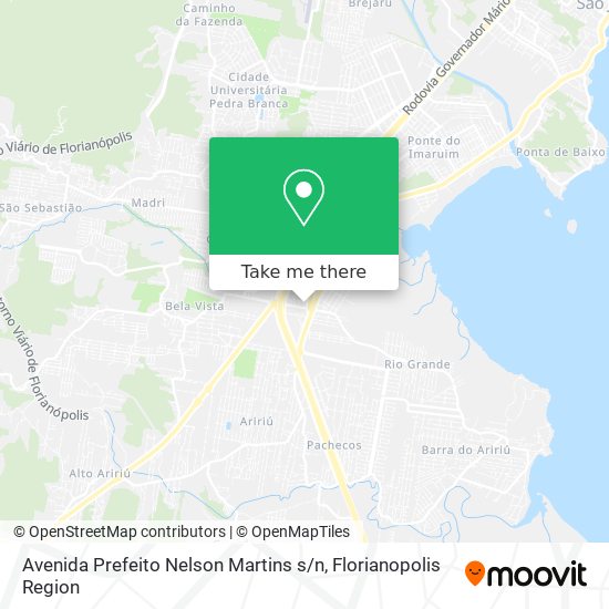 Avenida Prefeito Nelson Martins s / n map