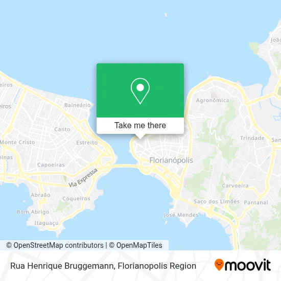 Rua Henrique Bruggemann map