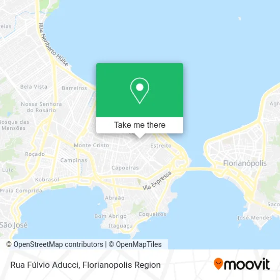 Rua Fúlvio Aducci map