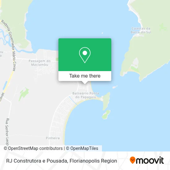 RJ Construtora e Pousada map