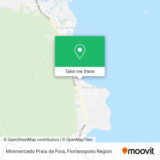 Minimercado Praia de Fora map