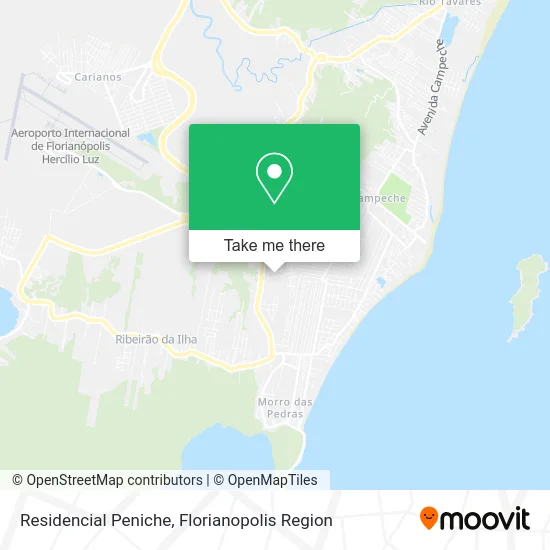 Residencial Peniche map