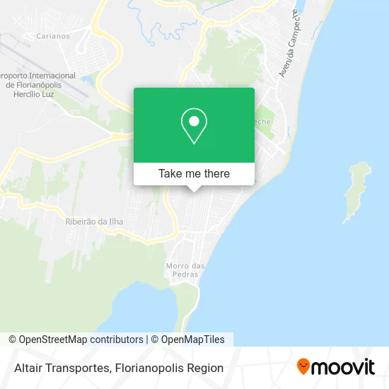 Altair Transportes map